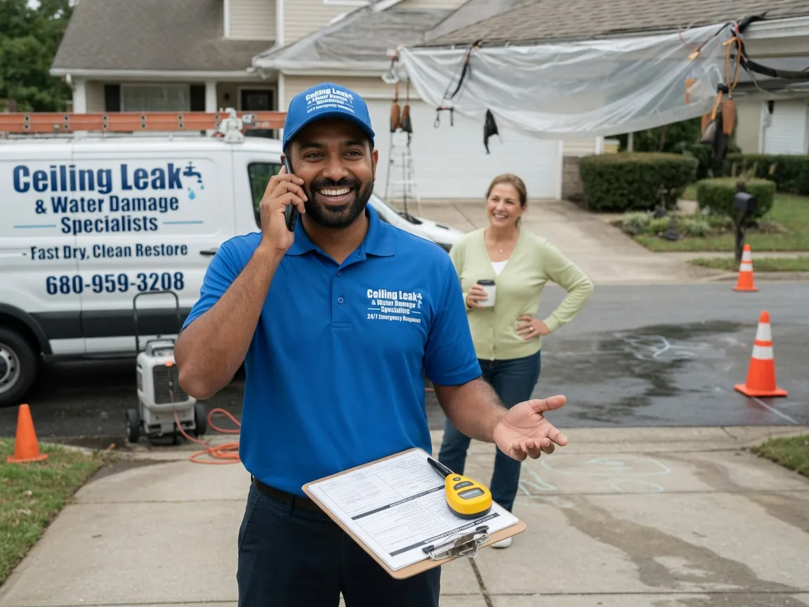 Ceiling Leak Cleanup Lakeside, OR FAQs